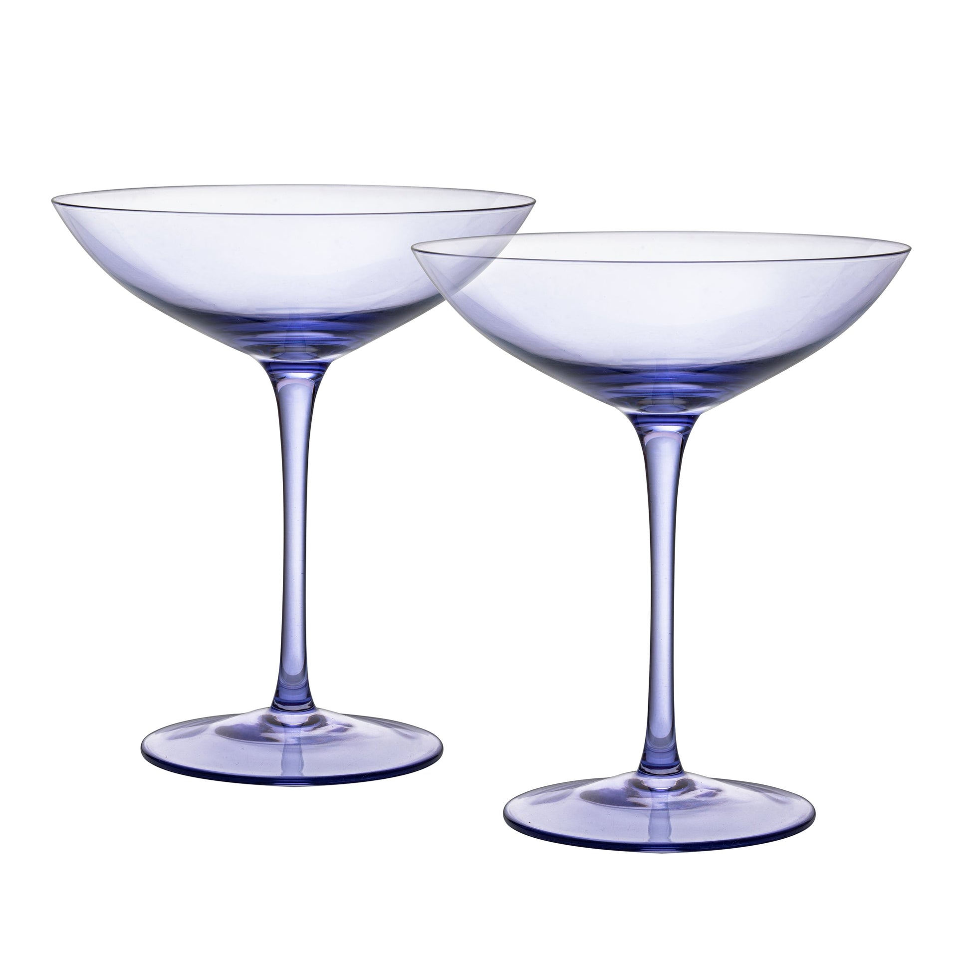 TEEK - Corso Champagne Coupe Cocktail Glassware Set Purple HOME DECOR TEEK KS