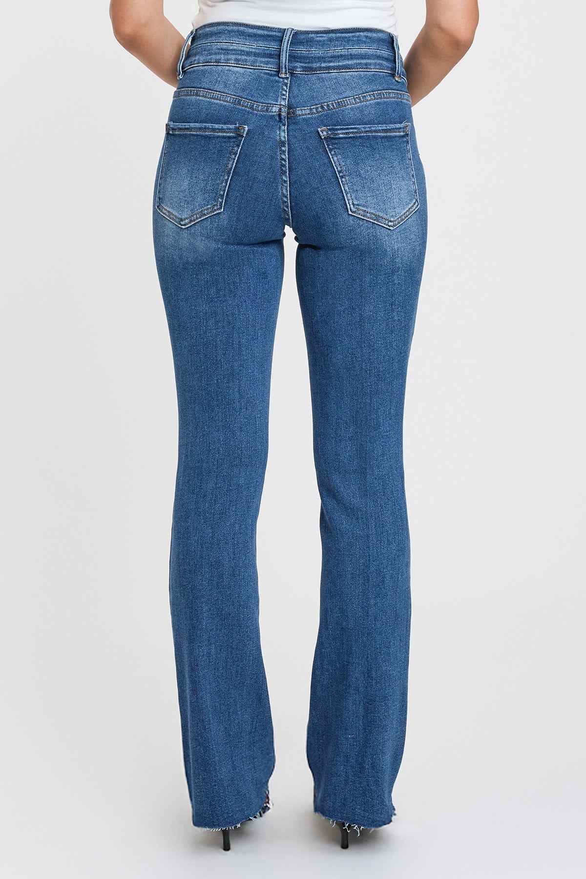 TEEK - Womens Premium Stretch Bootcut JEANS TEEK YMJ