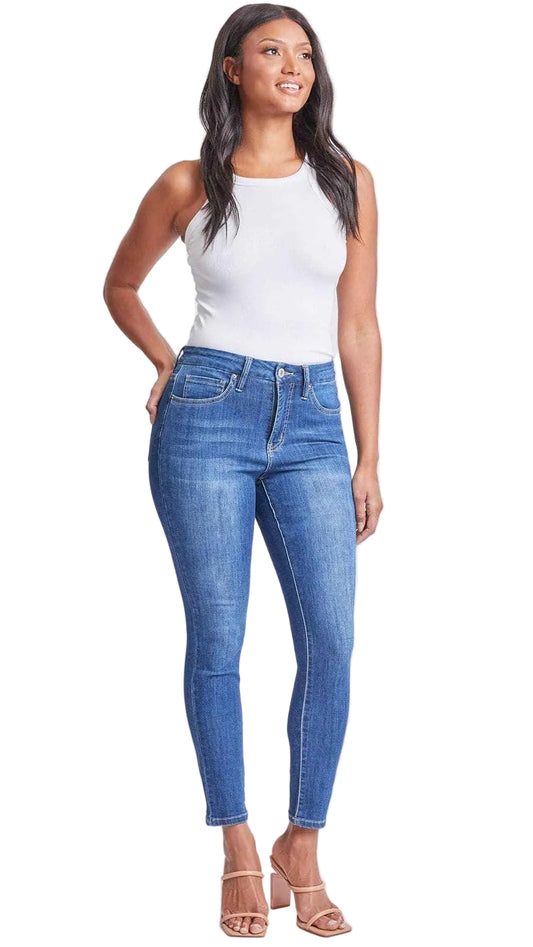 Women's Curvy Fit High Rise Skinny Jeans