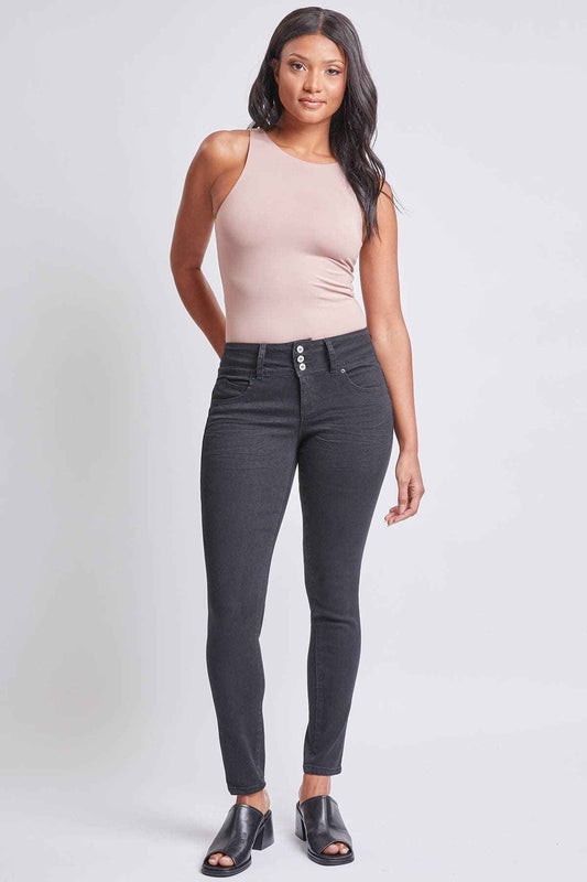 Women's WannaBettaButt 3 Button Ankle Skinny  Jeans