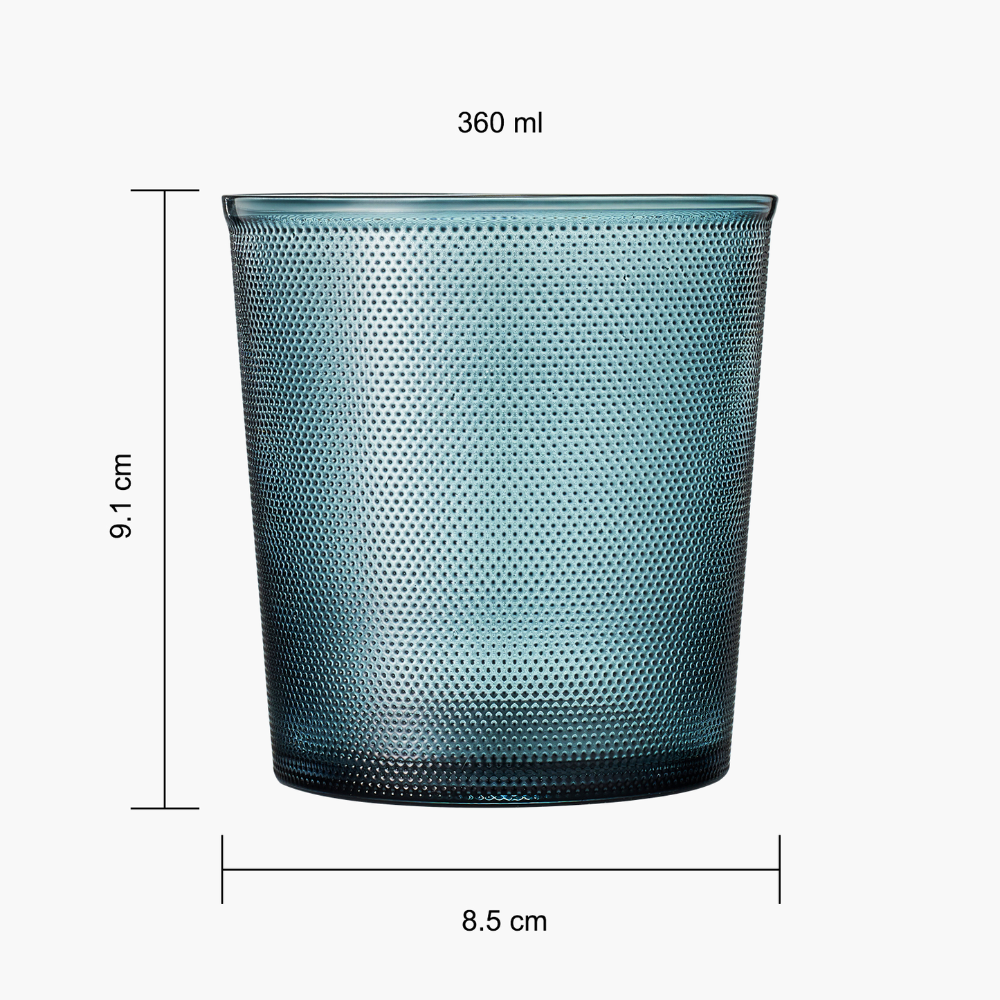 TEEK - Tonal Lowball Tumbler Glassware Set of 4 HOME DECOR TEEK KS