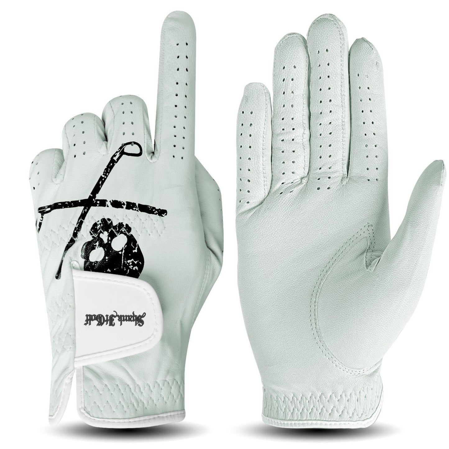 TEEK - Skull Golf Gloves GLOVES TEEK SIG Small worn on left hand