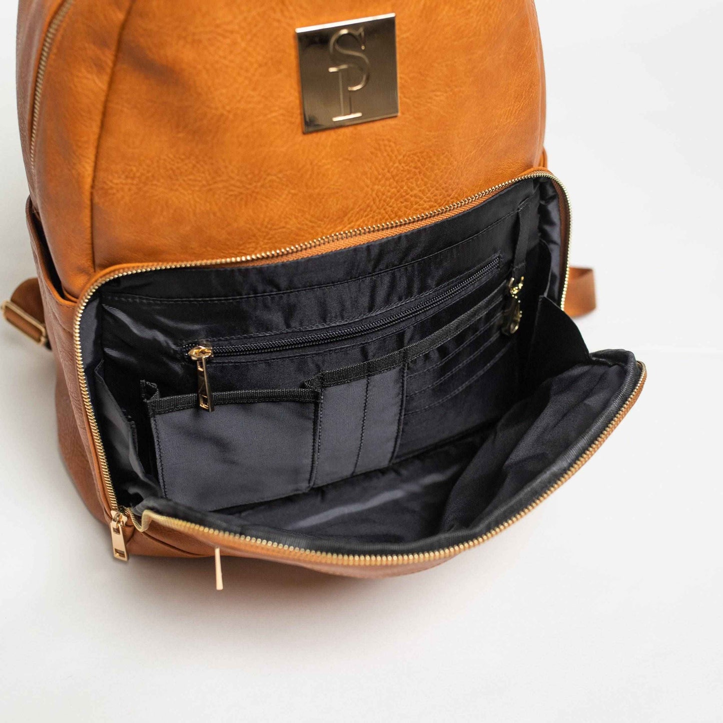 TEEK - Brown Leather Carrier Backpack BAG TEEK SP