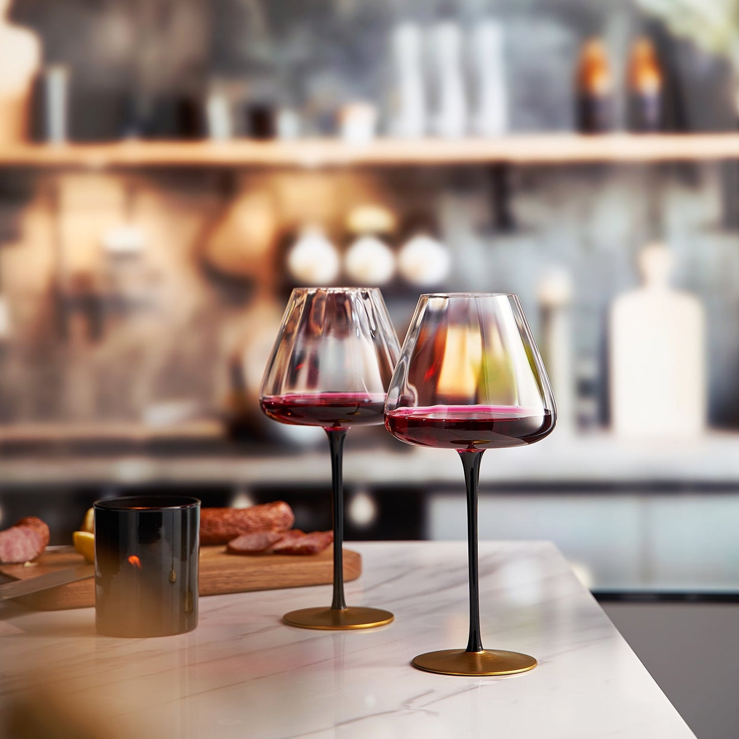 TEEK - Venice Stemmed Wine Glassware Set of 2 HOME DECOR TEEK KS