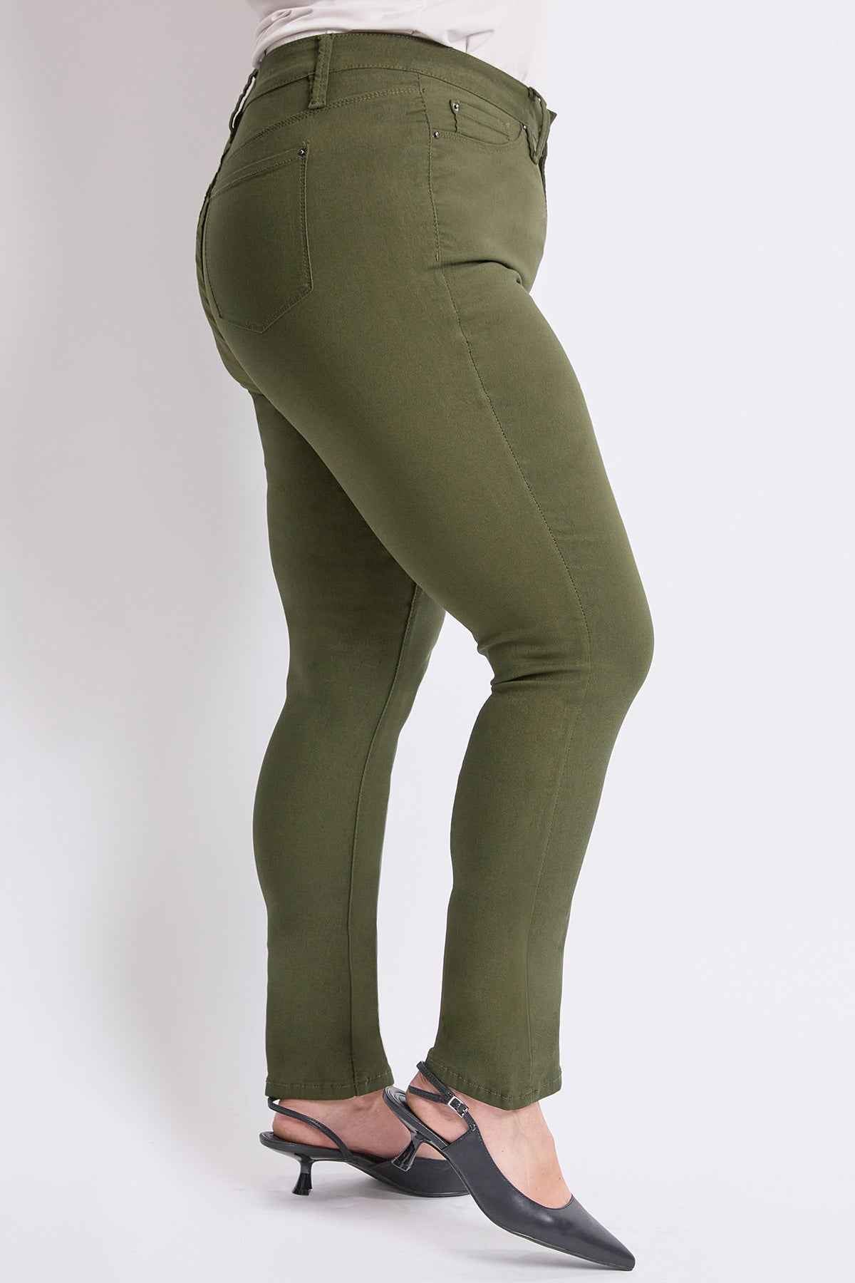 Women's Plus Size Hyperstretch Skinny Pants, Cypress