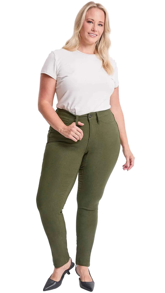 Women's Plus Size Hyperstretch Skinny Pants, Cypress