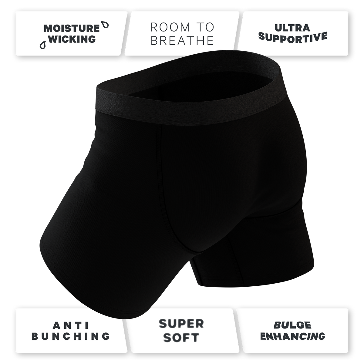 The XXX Ray | Middle Finger X Ray Ball Hammock® Pouch Underwear With Fly Boxers - Fly Shinesty