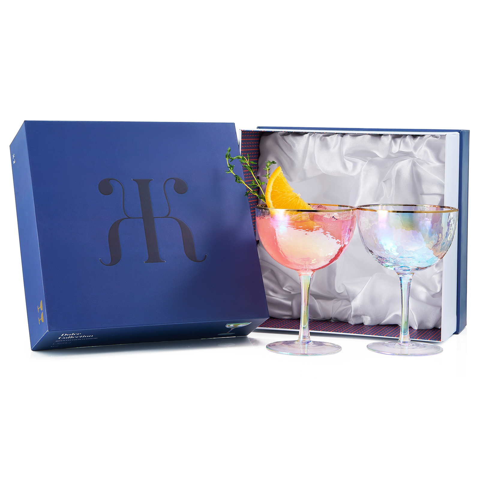 TEEK - Dulce Champagne Coupe Cocktail Glassware Set HOME DECOR TEEK KS