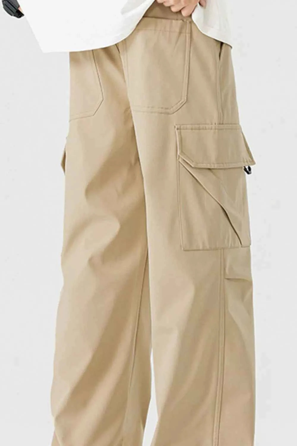 TEEK - Mens Plus Size Loose Fit Multi-Pocket Cargo Pants PANTS TEEK Trend