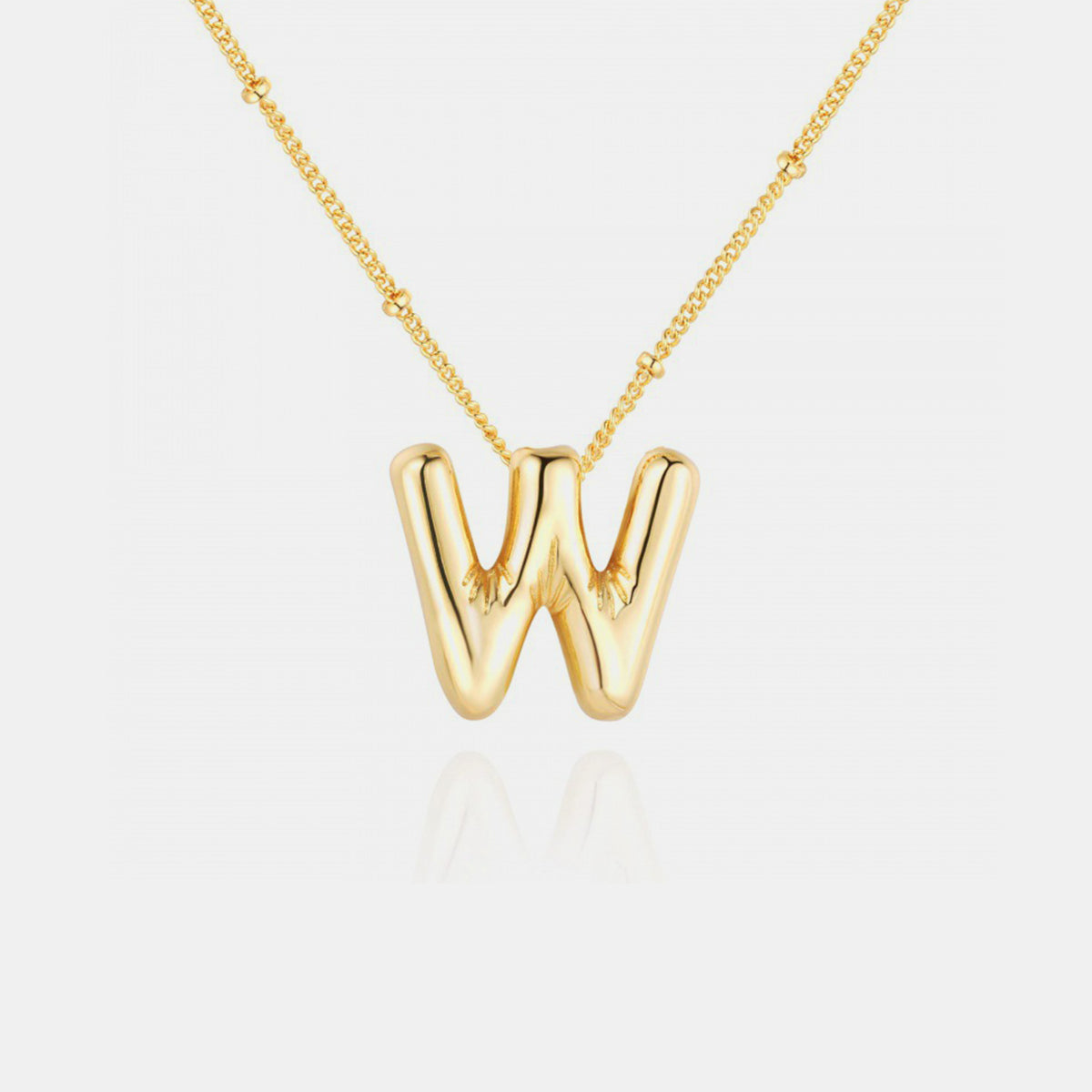 TEEK - T-Z Gold-Plated Letter Necklace JEWELRY TEEK Trend Style W  