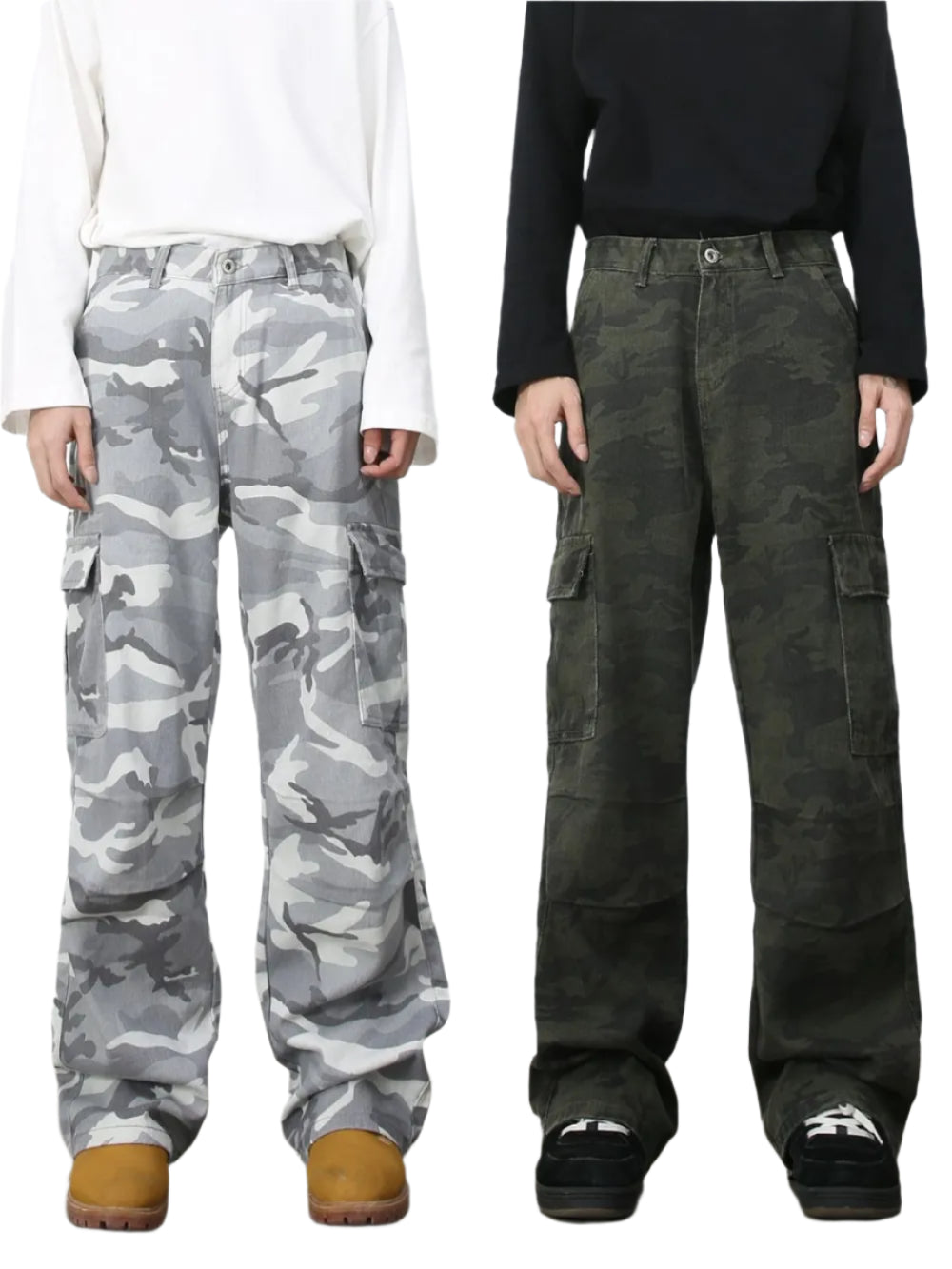 TEEK - Mens Camouflage Cargo Jeans JEANS TEEK Trend