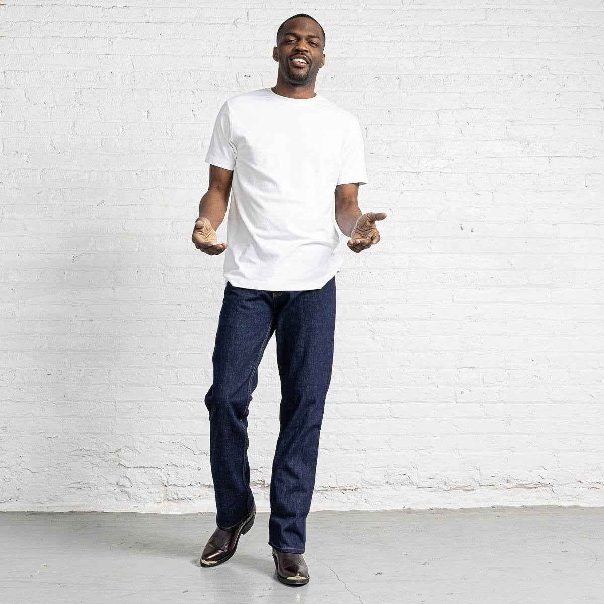 TEEK - 100% Cotton Boot Cut Dark Wash JEANS TEEK DDA 28 28