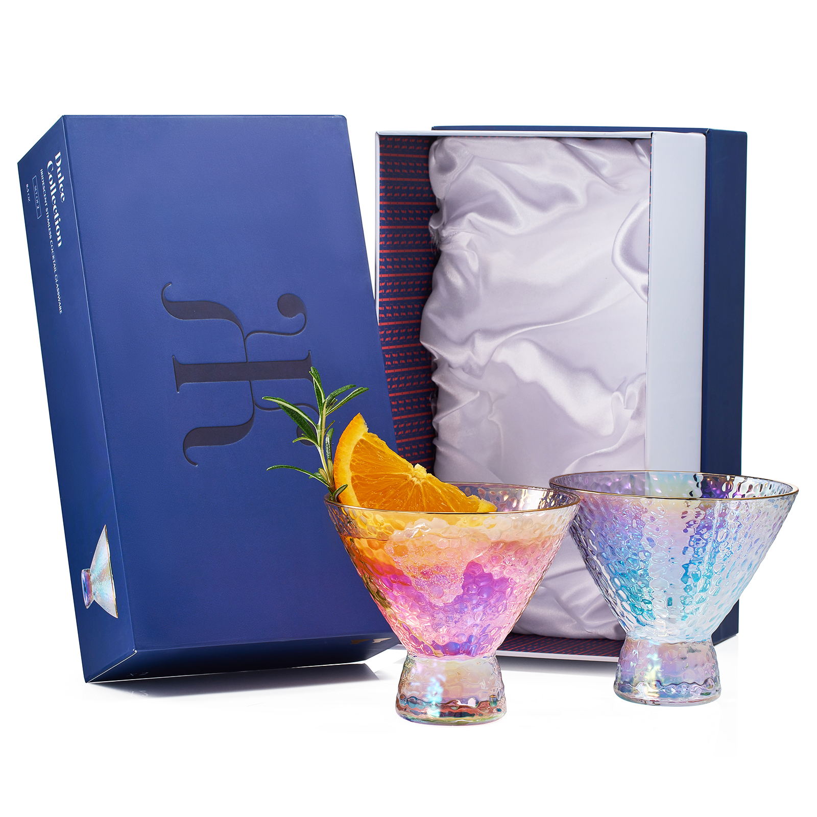 TEEK - Dulce Martini Cocktail Glassware Set HOME DECOR TEEK KS