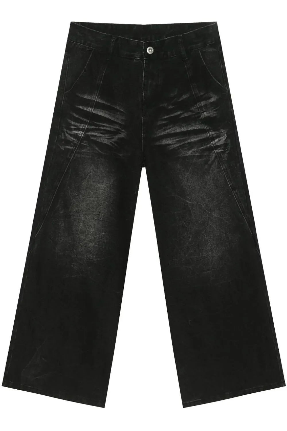 TEEK - Mens Dark Wide Leg Pocketed Jeans JEANS TEEK Trend