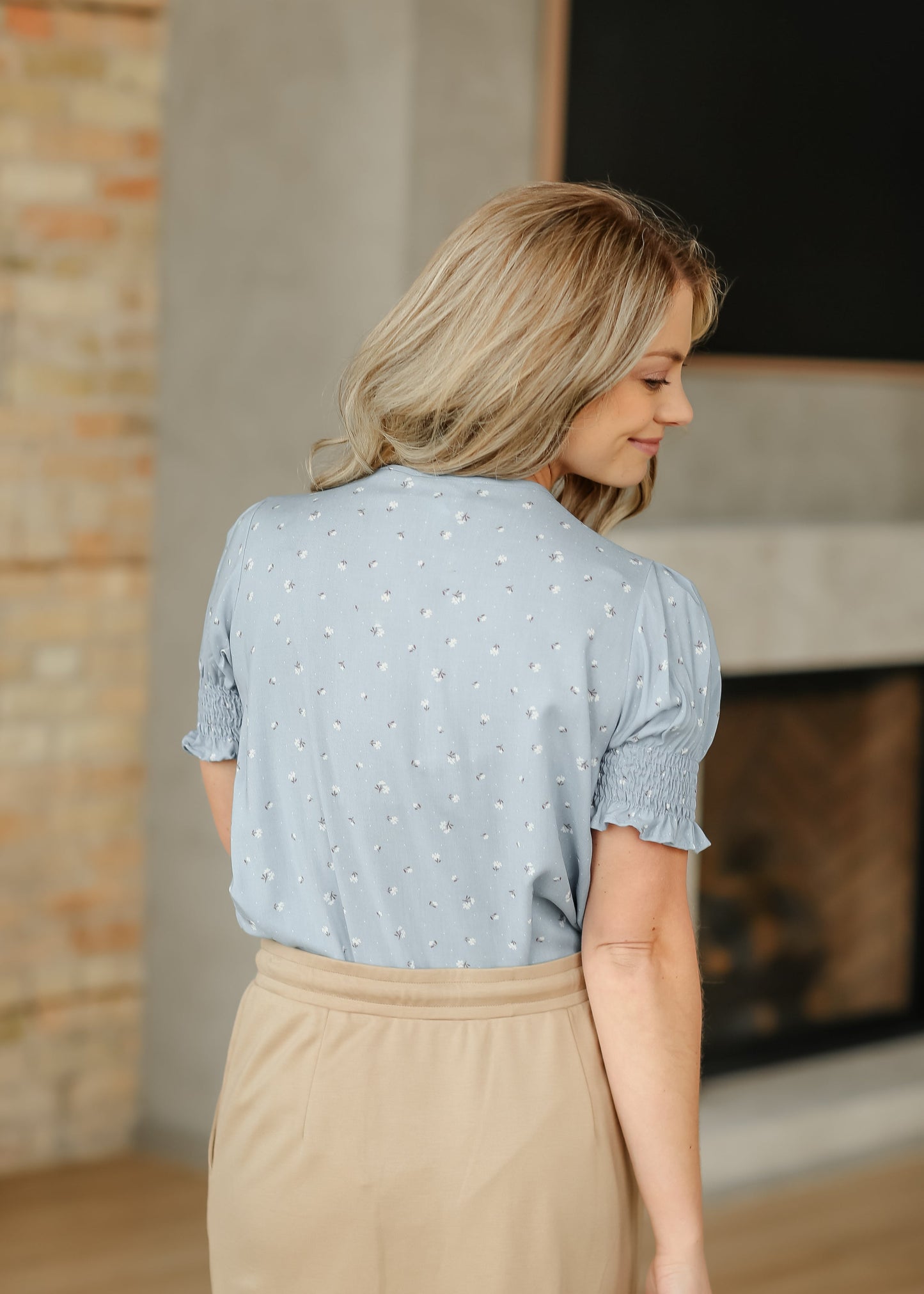 TEEK - Alisa Short Ruffle Sleeve Top TOPS TEEK INH