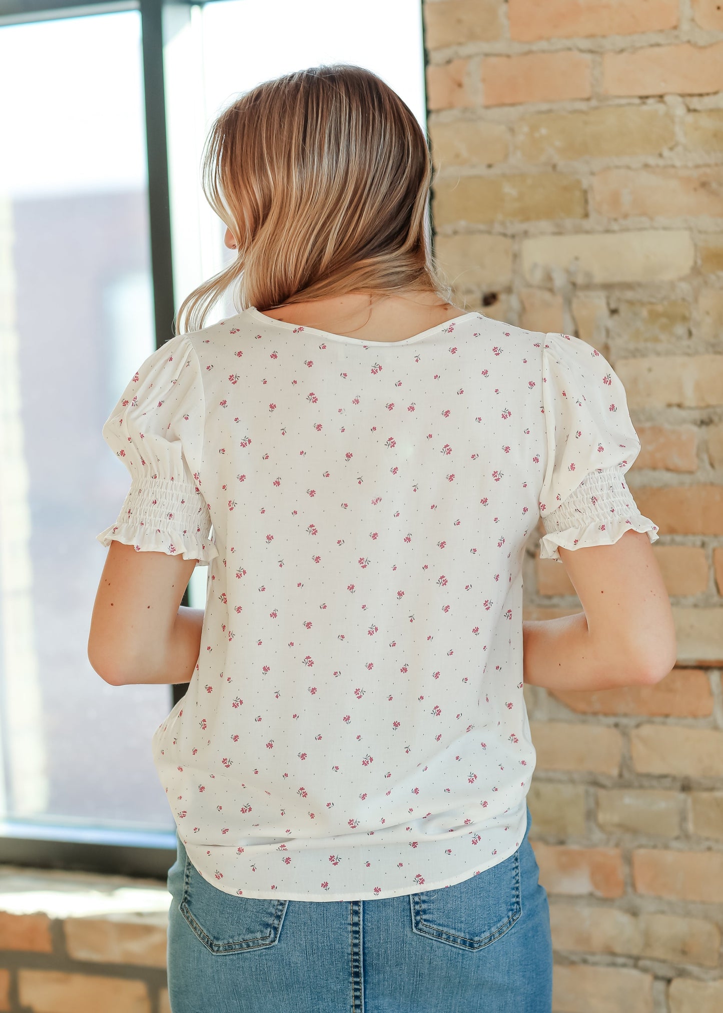 TEEK - Alisa Short Ruffle Sleeve Top TOPS TEEK INH