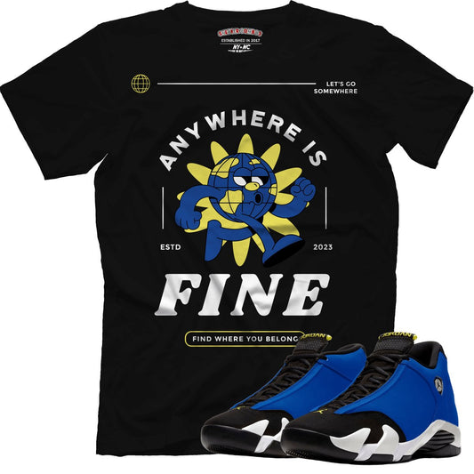 TEEK - Anywhere Is Fine (Retro 14 Laney) T-Shirt TOPS TEEK MS X-Small