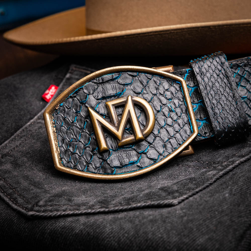 TEEK - Arkansas Belt Black / Blue BELT TEEK MDM Black/Blue 36
