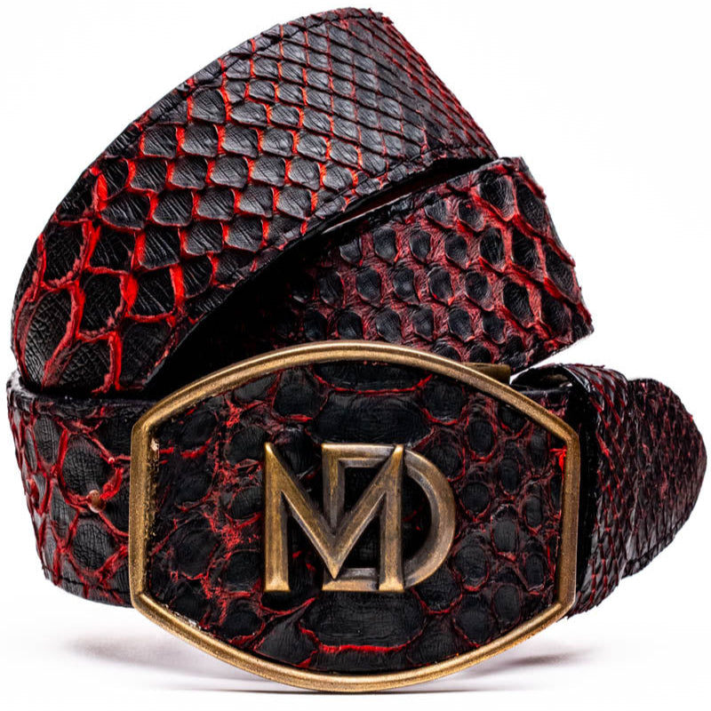 TEEK - Mens Arkansas Belt BlackCherry BELT TEEK MDM