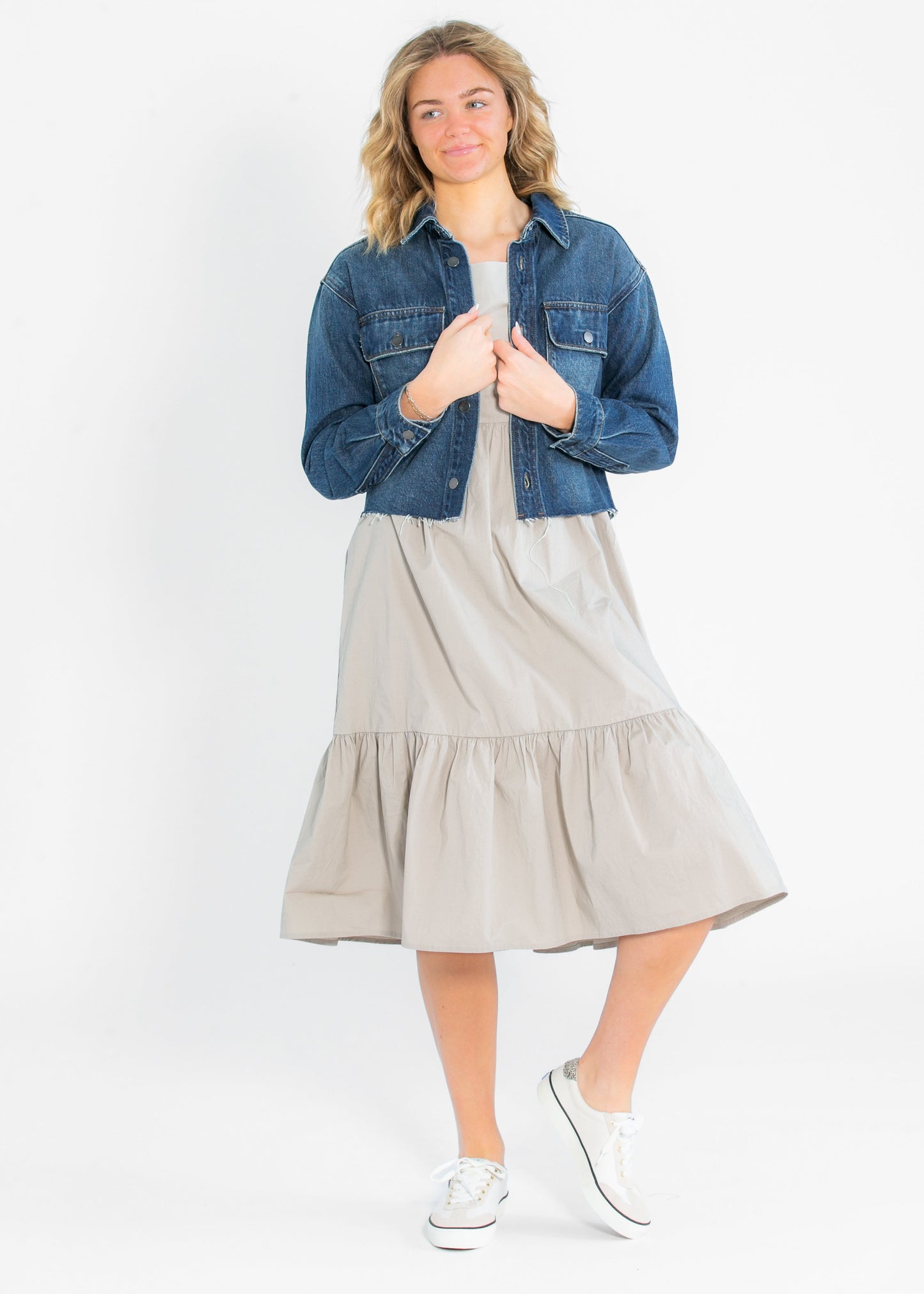 TEEK - Ava Square Neck Midi Dress DRESS TEEK INH