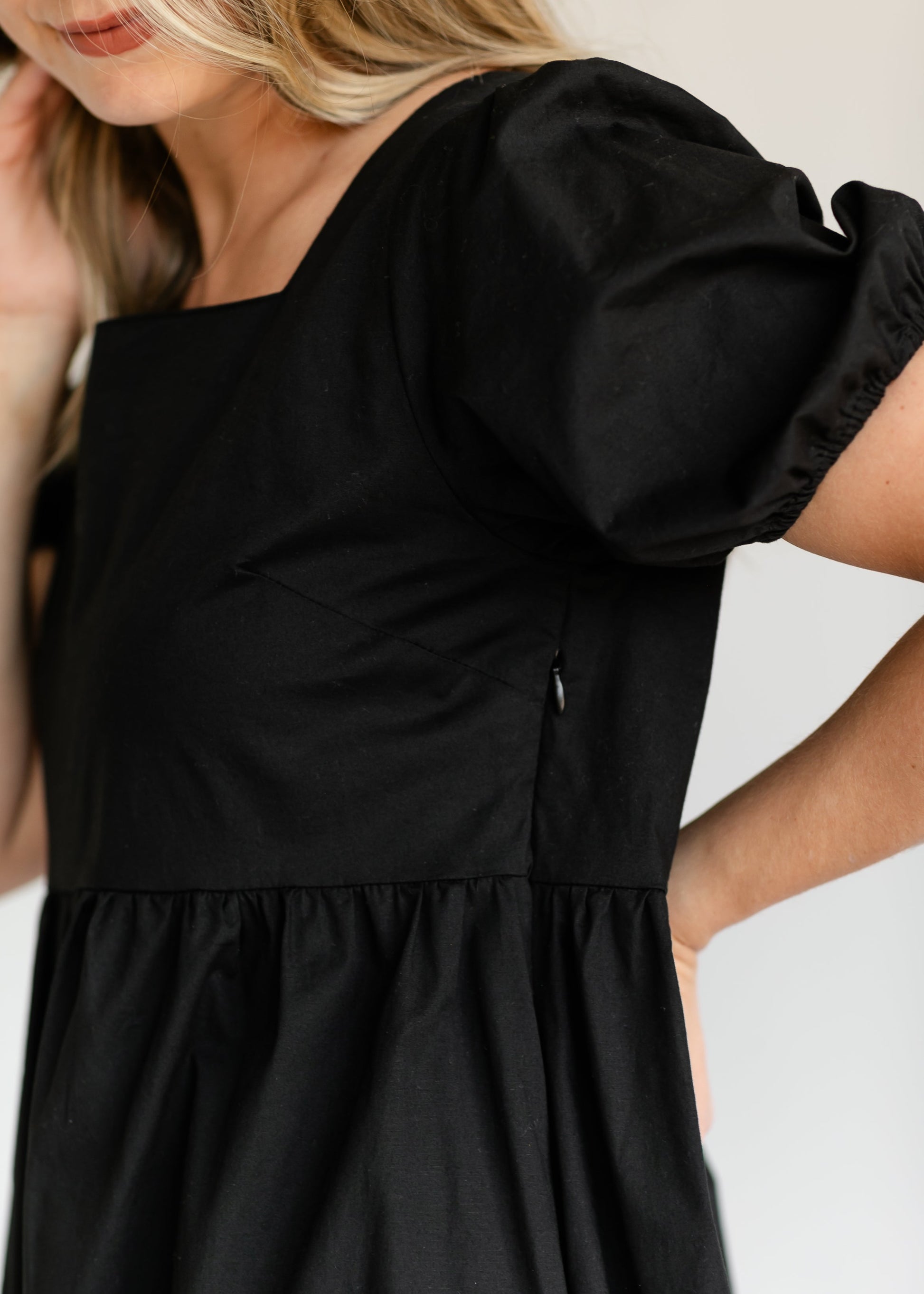 TEEK - Ava Square Neck Midi Dress DRESS TEEK INH