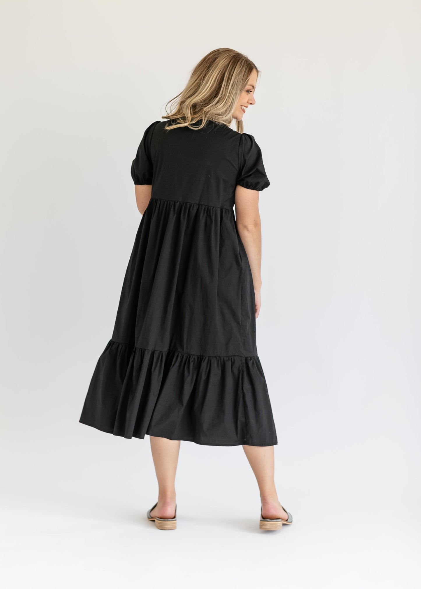 TEEK - Ava Square Neck Midi Dress DRESS TEEK INH