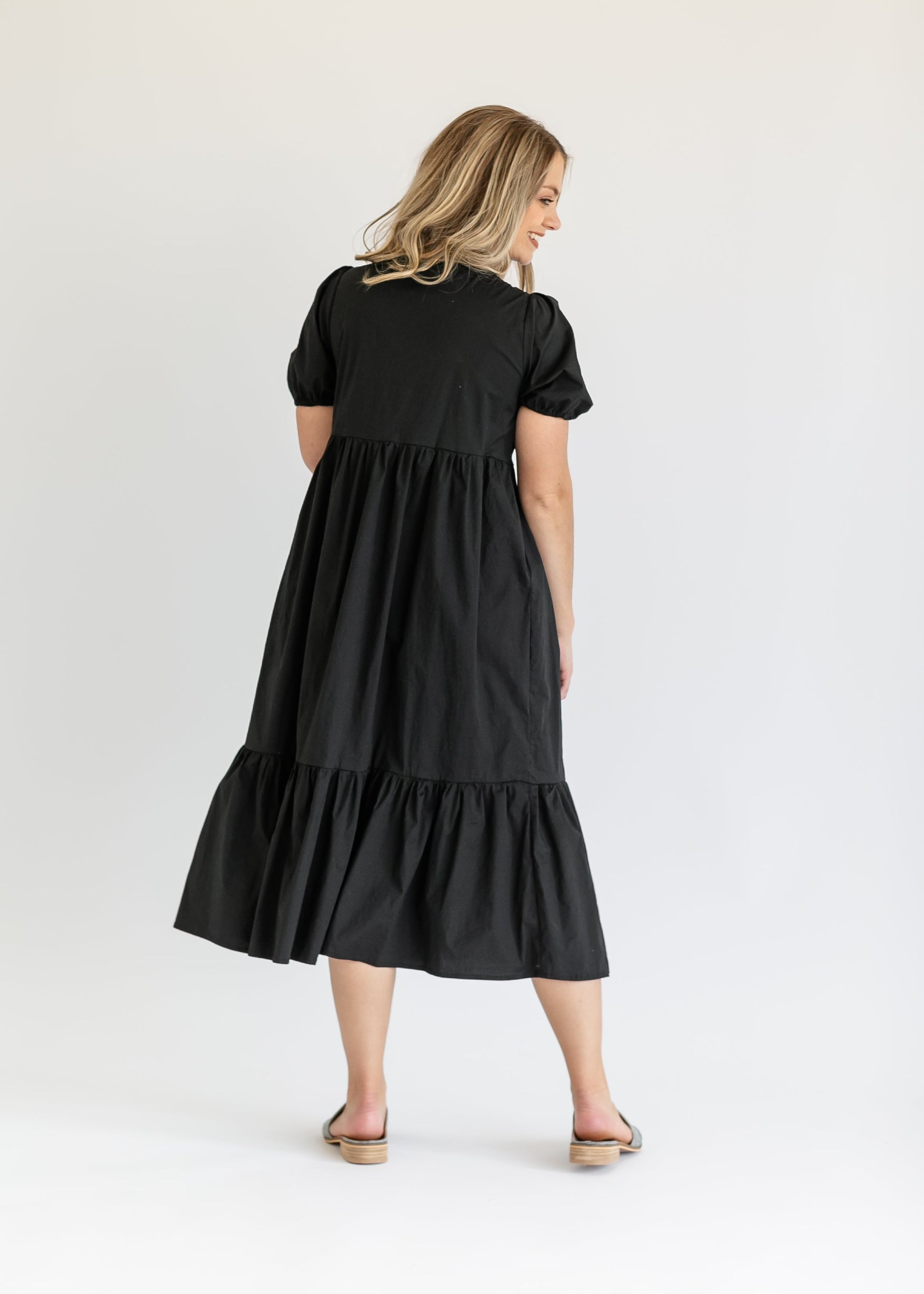 TEEK - Ava Square Neck Midi Dress DRESS TEEK INH
