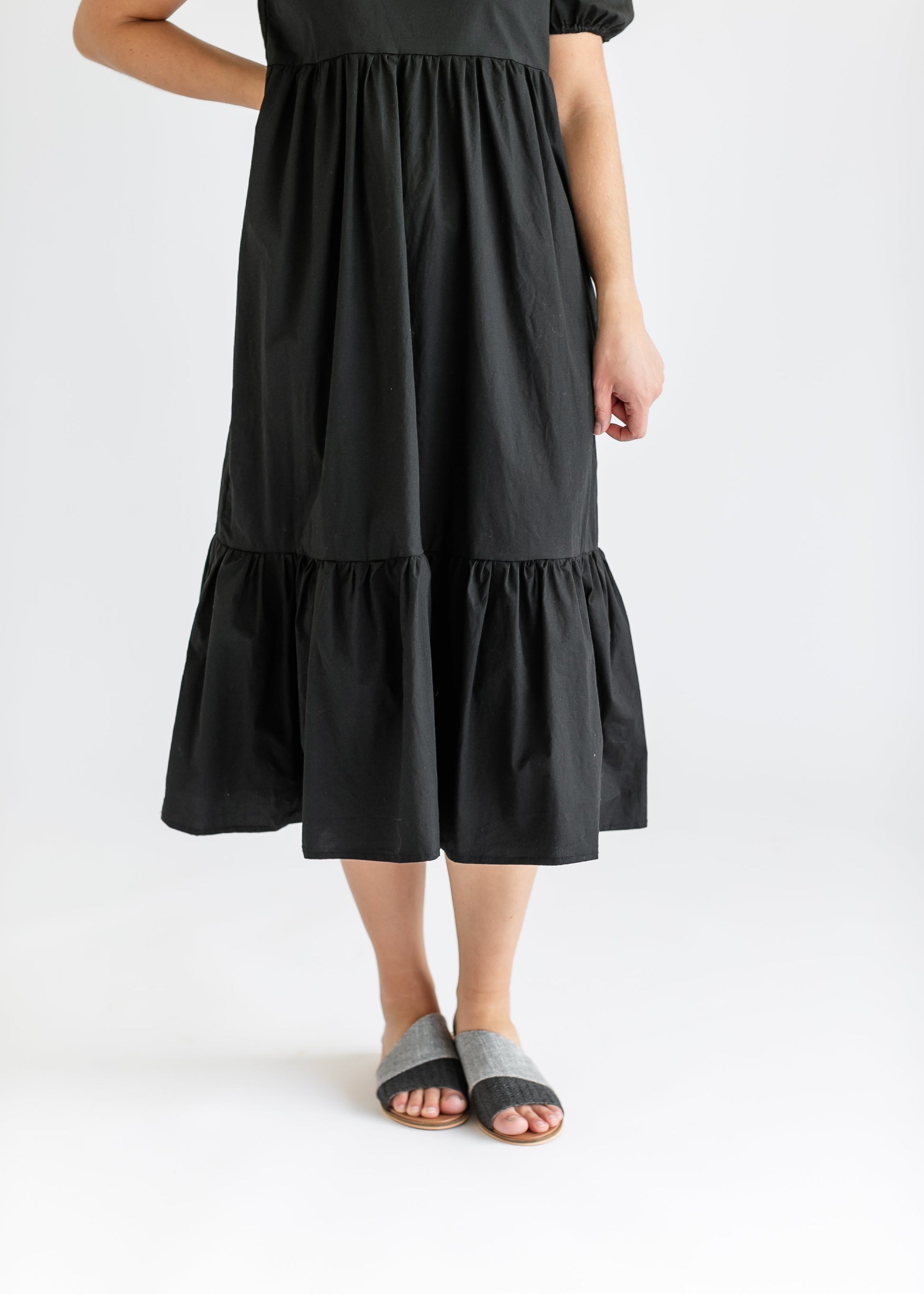 TEEK - Ava Square Neck Midi Dress DRESS TEEK INH