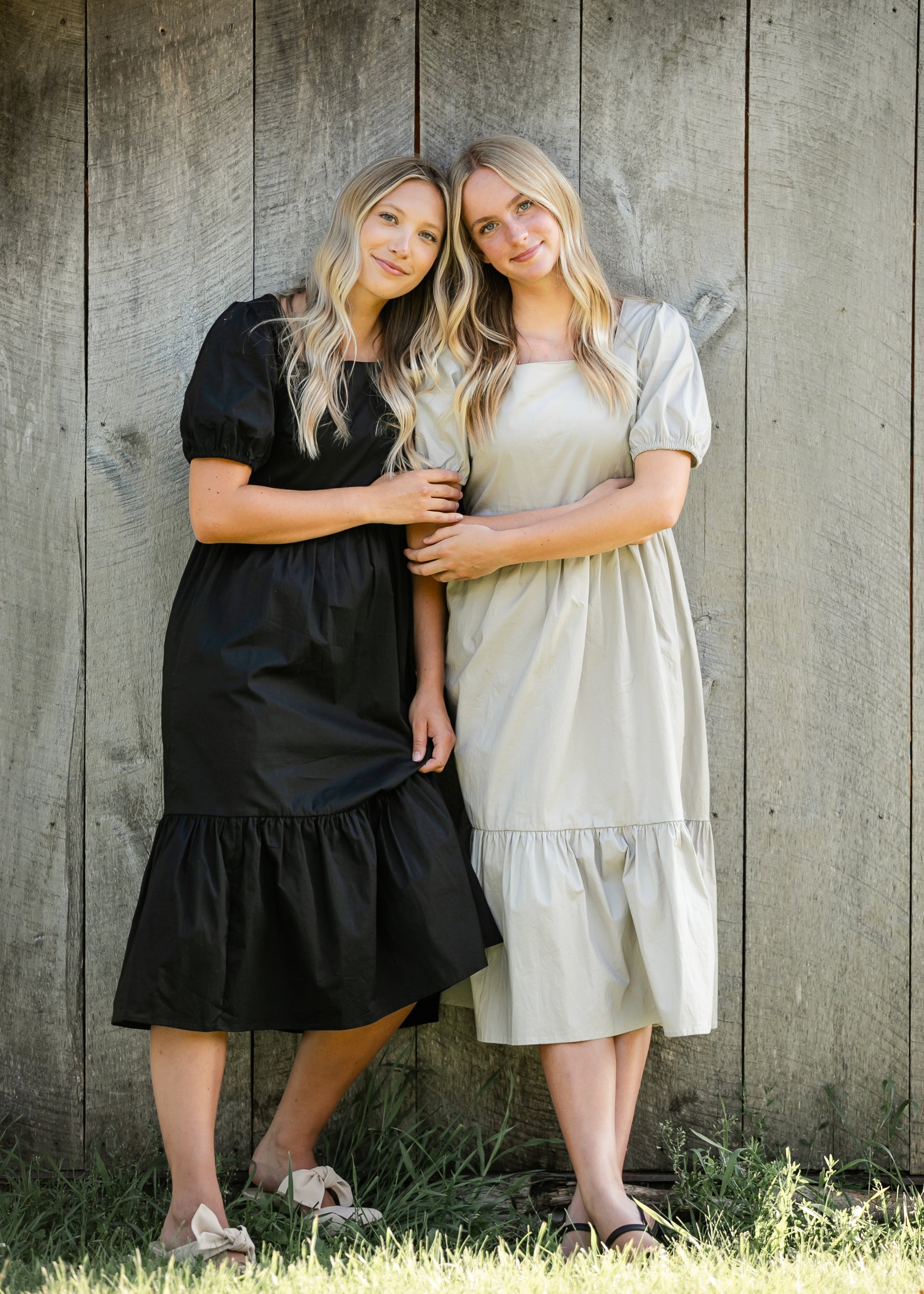 TEEK - Ava Square Neck Midi Dress DRESS TEEK INH