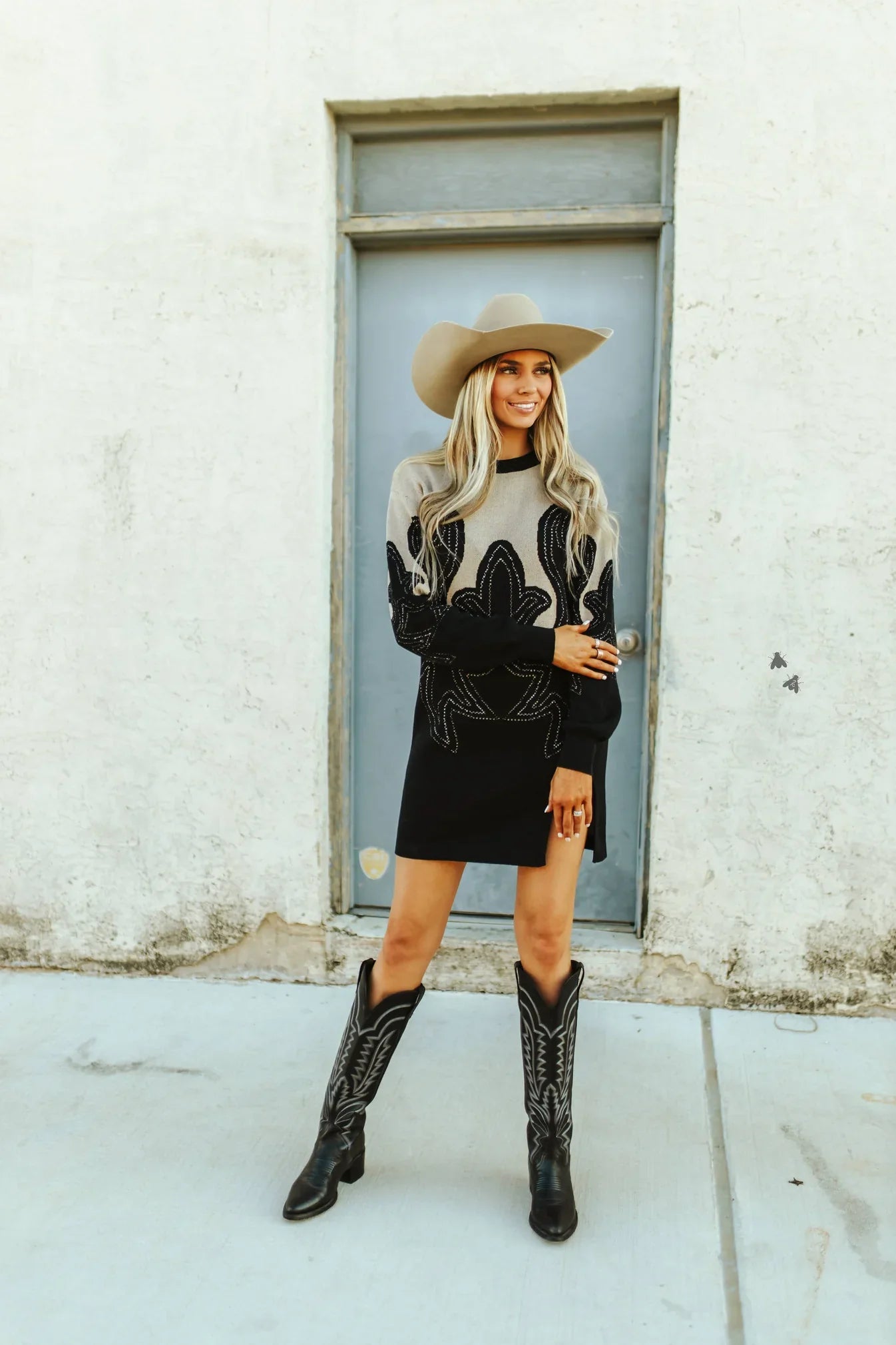 TEEK - Tejas Two Step Sweater Dress DRESS TEEK RRRB