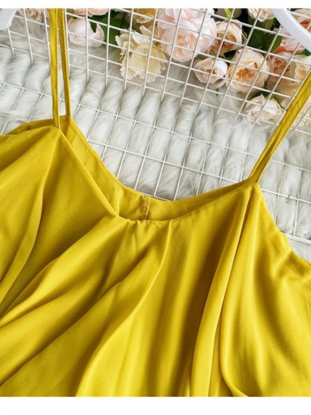Ruffled Flowy Cami Trendsi