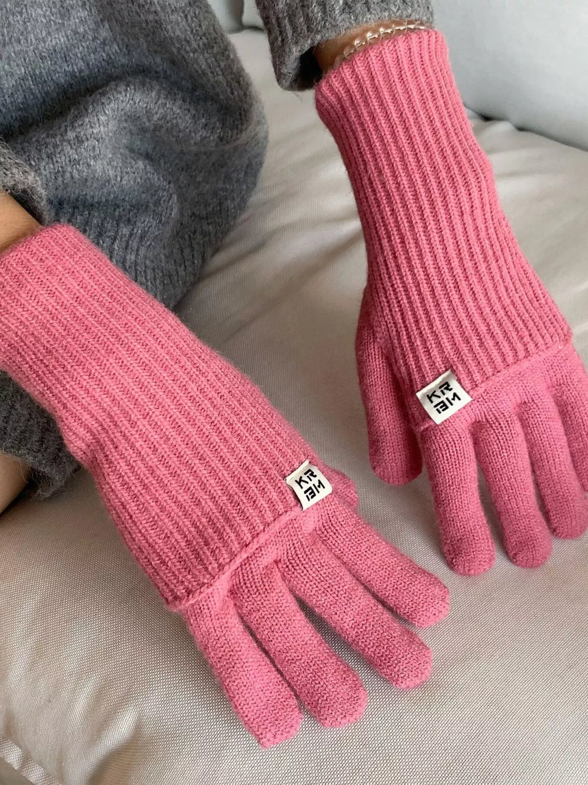 TEEK - Ribbed Knit Winter Gloves GLOVES TEEK Trend