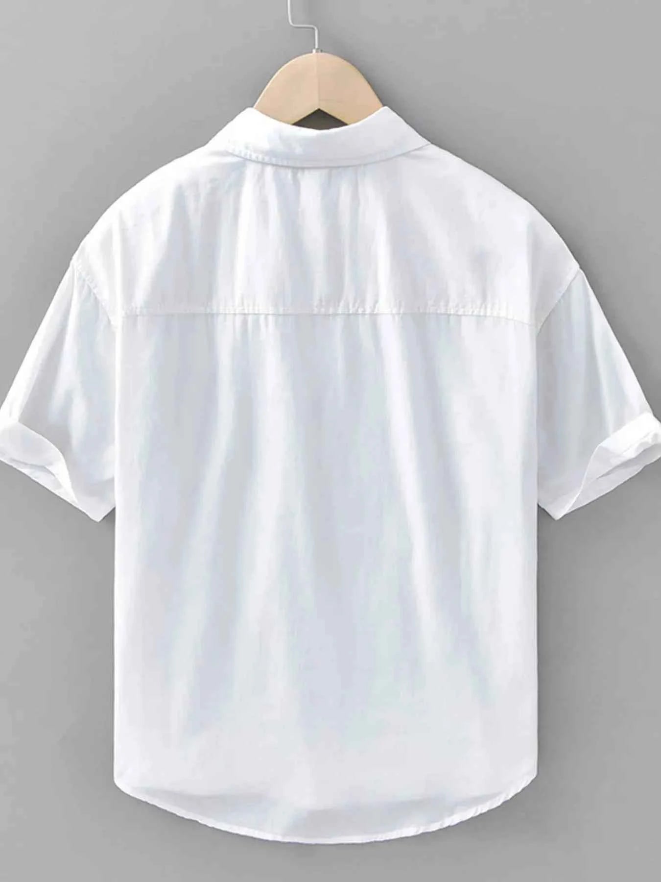 Men's Plus Size Abstract Patchwork Short Sleeve Shirt Trendsi
