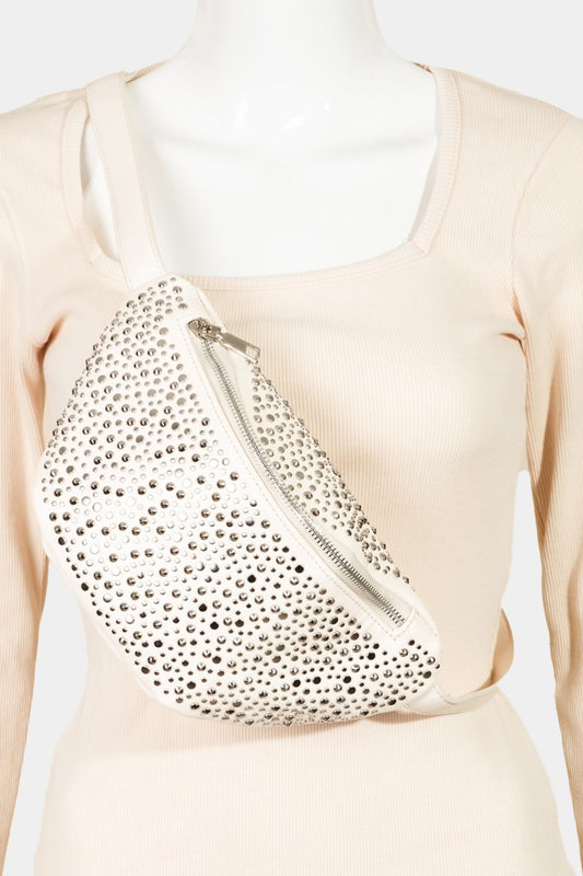 TEEK - Studded Crossbody Bag BAG TEEK Trend Ivory  