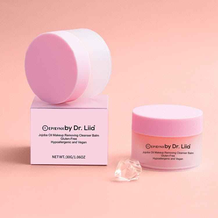 Jojoba Oil Makeup Remover Balm – Vegan, Gluten-Free & Gentle for Sensitive Skin Face Cleanser EpiLynx