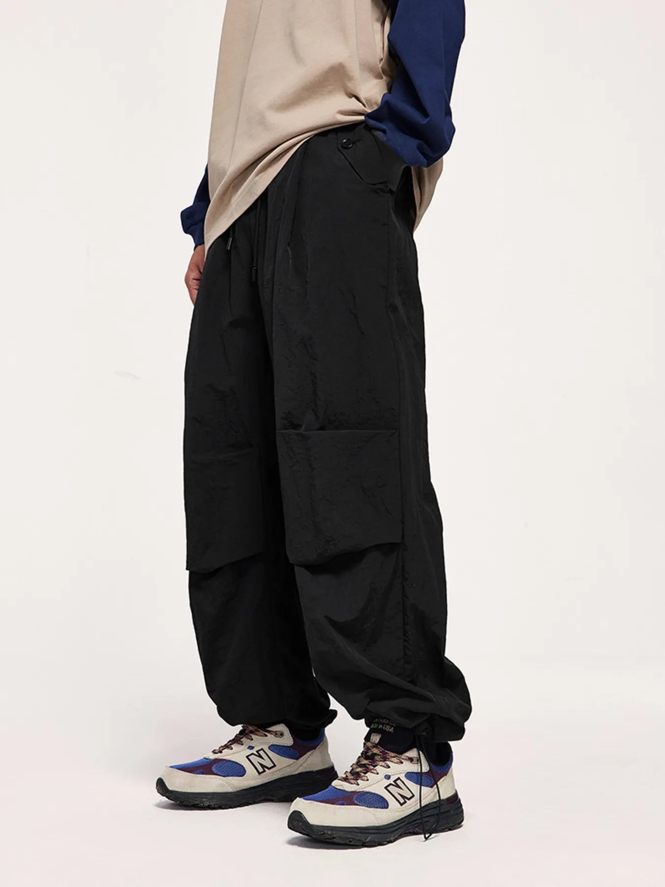 Men's Relaxed Fit Lightweight Cargo Pants Trendsi