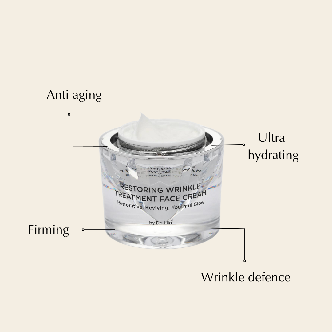 TEEK - Restoring Wrinkle Treatment Face Cream – Vegan, Hypoallergenic, Gluten-Free Anti-Aging Formula FACIAL SUPPLIES TEEK E