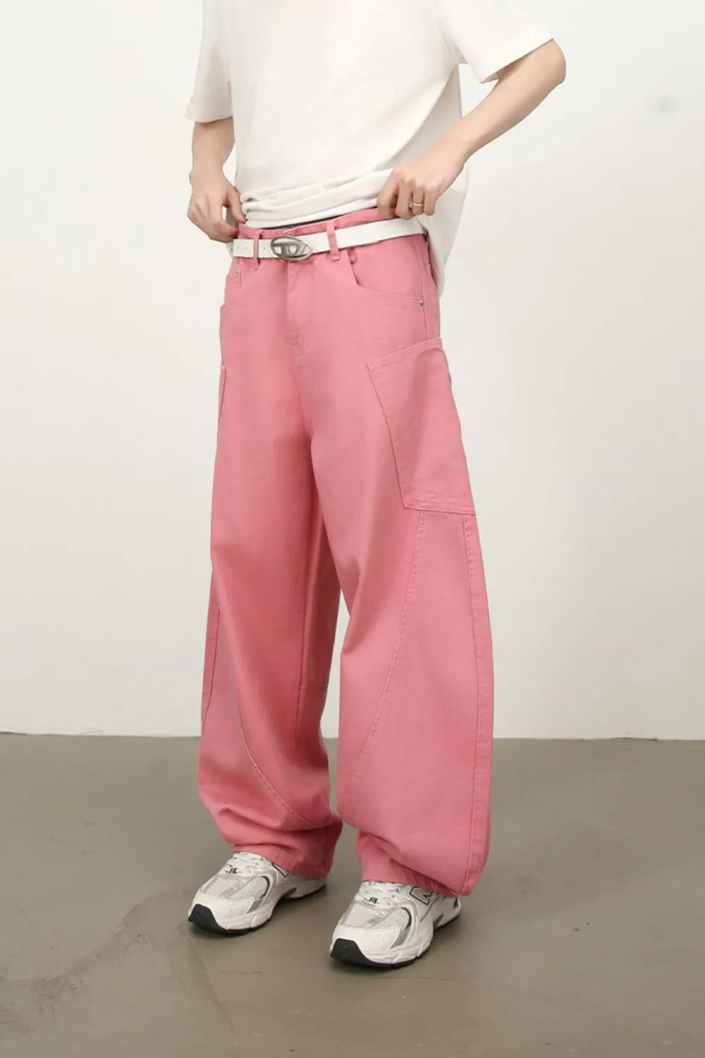 TEEK - Mens Mid Rise Wide Leg Jeans JEANS TEEK Trend