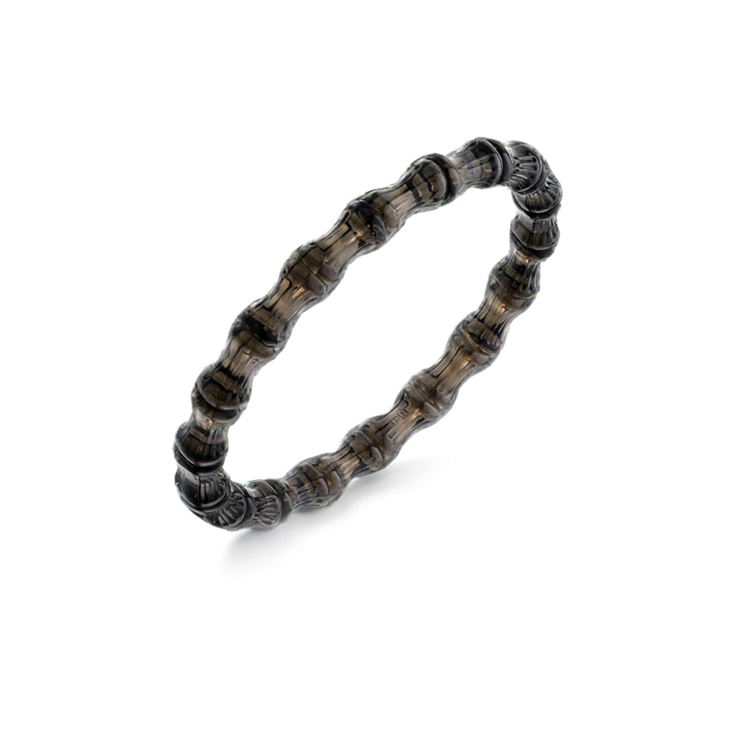 TEEK - Bamboo Lucite Slip On Bangle JEWELRY TEEK GNH BLACKBERRY