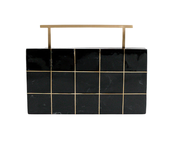 TEEK - Onyx Crystalline Clutch BAG TEEK AL