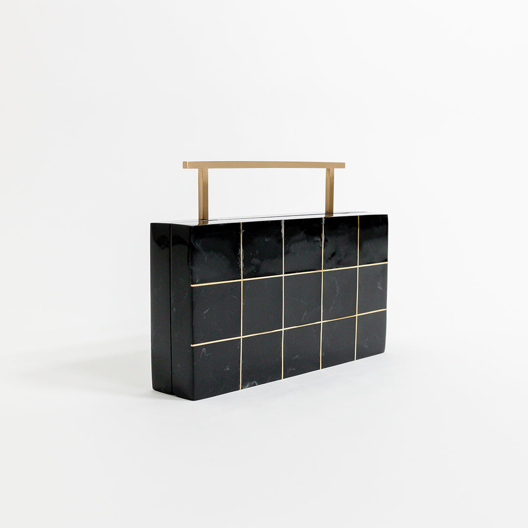 TEEK - Onyx Crystalline Clutch BAG TEEK AL