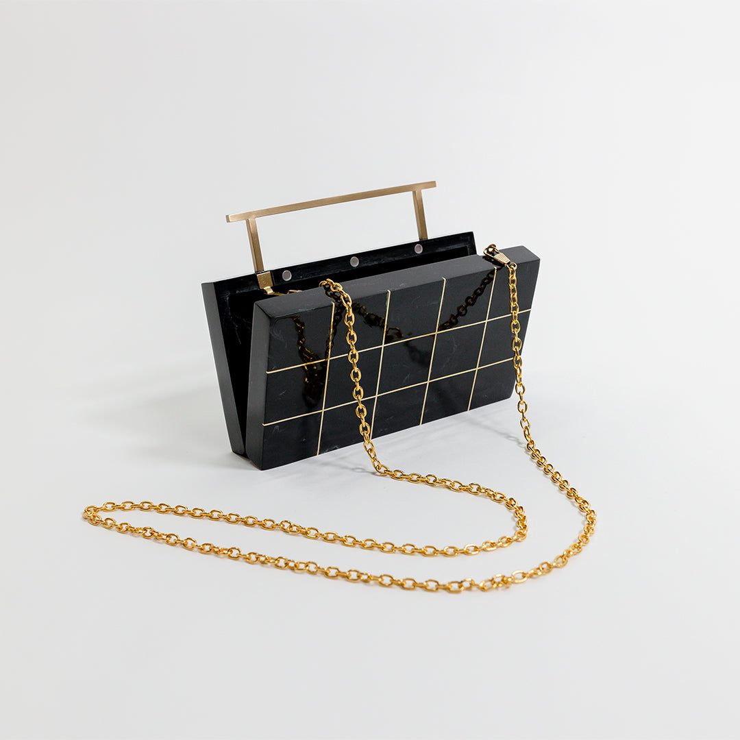TEEK - Onyx Crystalline Clutch BAG TEEK AL