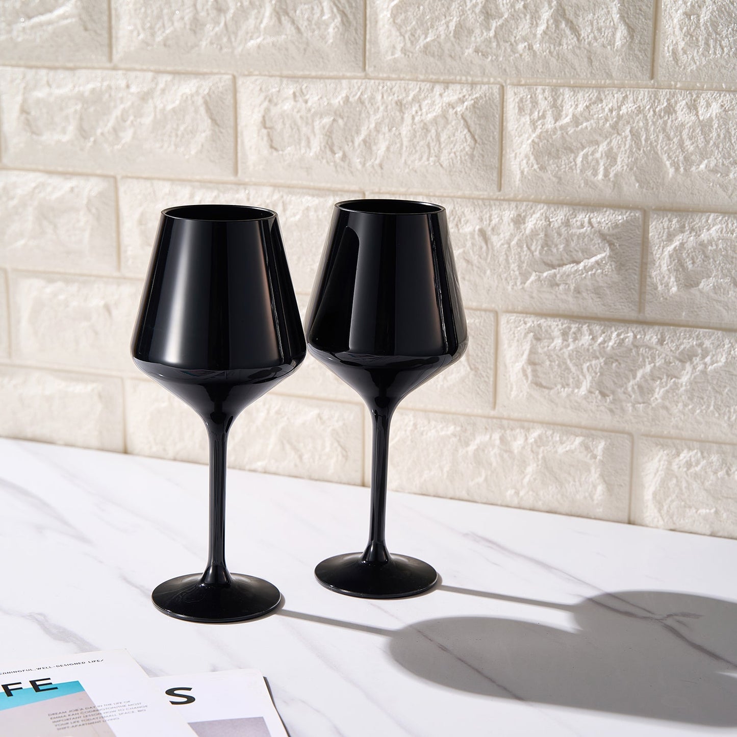 TEEK - Valencia Acrylic Stemmed Glassware Set HOME DECOR TEEK KS