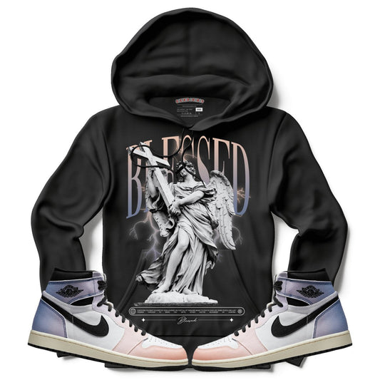 TEEK - Blessed ( Air Jordan 1 Skyline) Hoodie TOPS TEEK MS X-Small