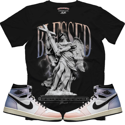 TEEK - Blessed ( Air Jordan 1 Skyline) T-Shirt TOPS TEEK MS X-Small