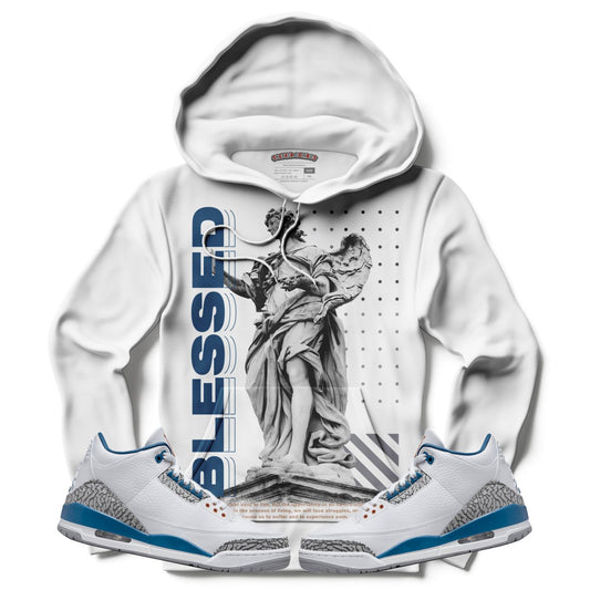 TEEK - Blessed (Air Jordan 3 “Wizards” PE) Hoodie TOPS TEEK MS X-Small