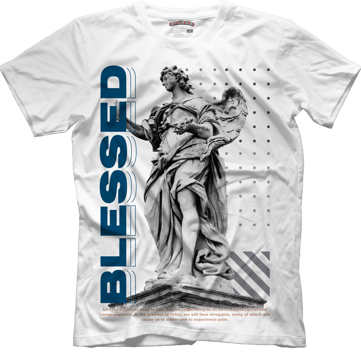 TEEK - Blessed (Air Jordan 3 “Wizards” PE) T-Shirt TOPS TEEK MS X-Small