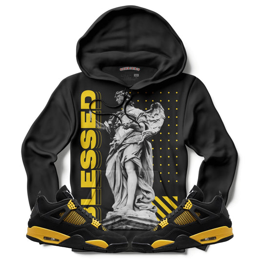 TEEK - Blessed (Air Jordan 4 Thunder) Hoodie TOPS TEEK MS X-Small
