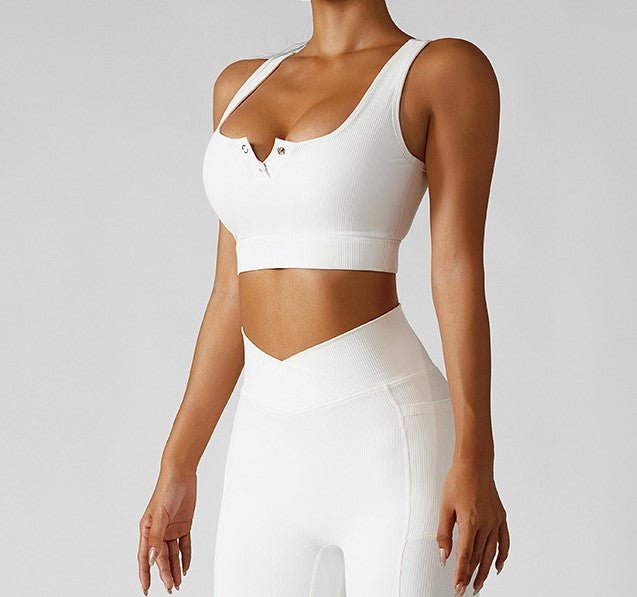 TEEK - Body Snap Bra TOPS TEEK RP Small White