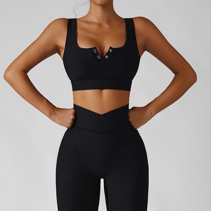 TEEK - Body Snap Bra TOPS TEEK RP Small Black